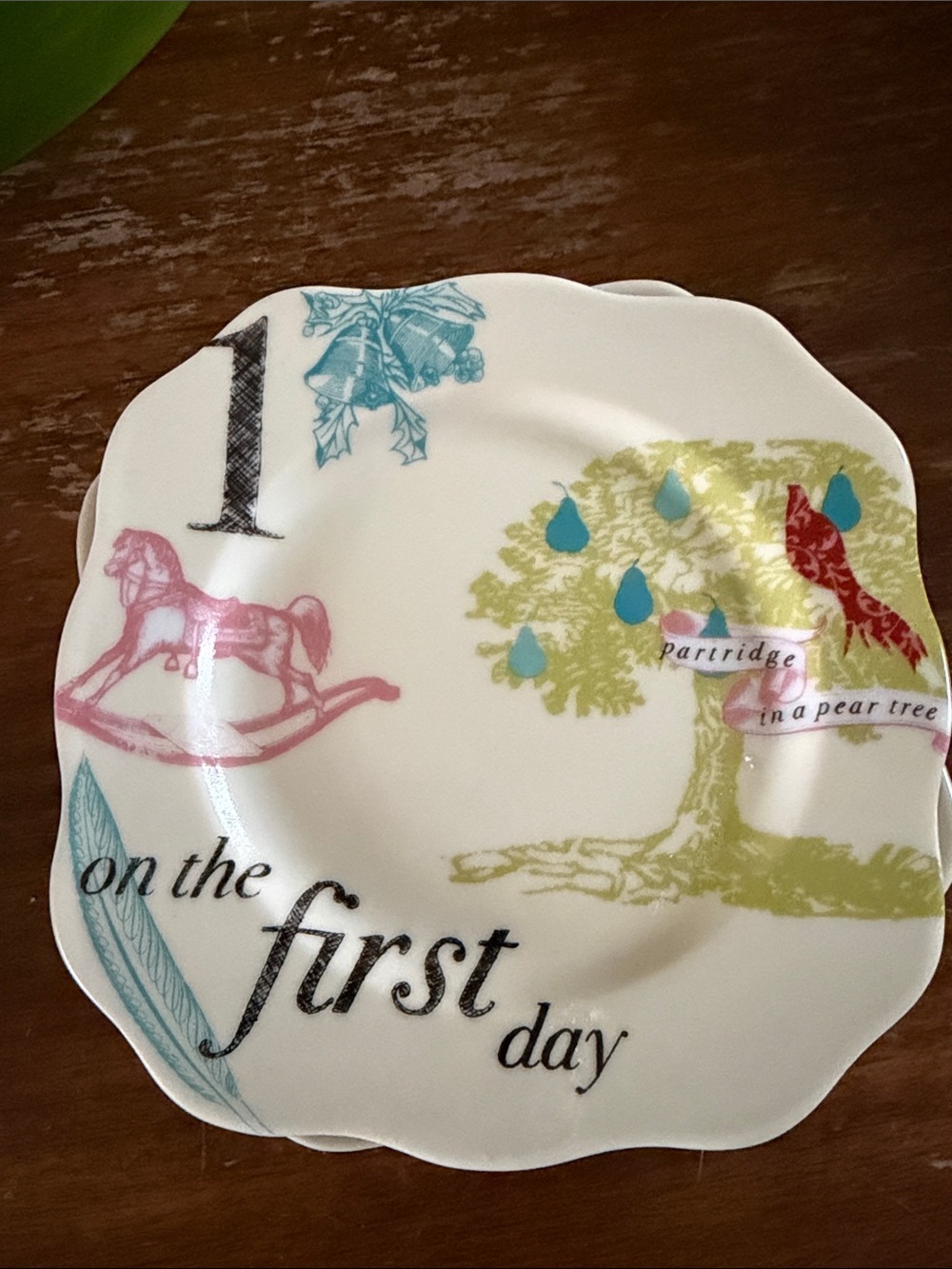 Rosanna -2 Days of Christmas Appetizer/Dessert Plates